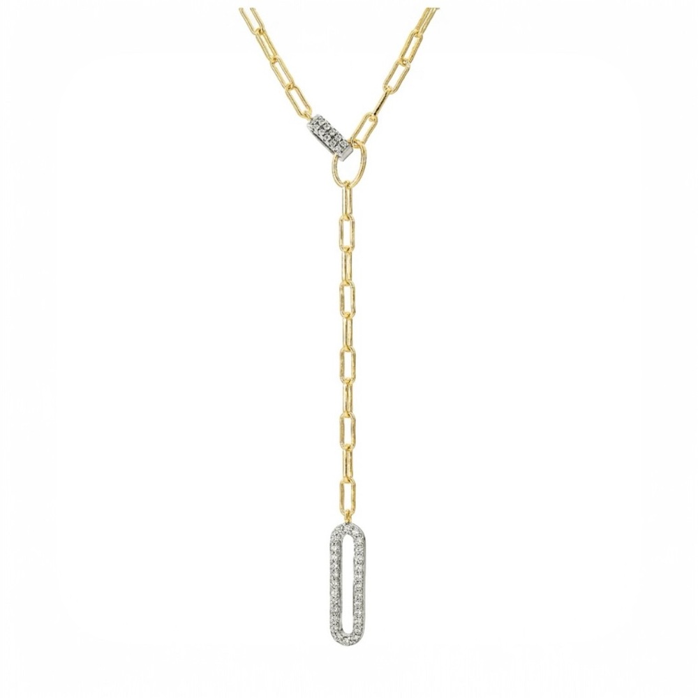 Elegant Gold and Silver Necklace